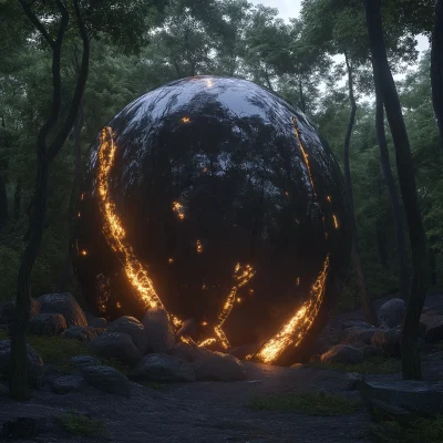 Meteor Crash in the Forest