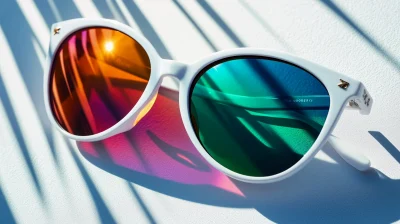 Polarized Sunglasses with Reflection