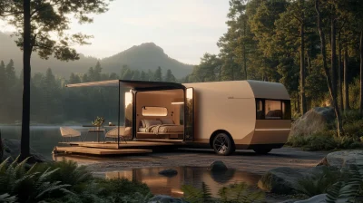 Futuristic Camper Van