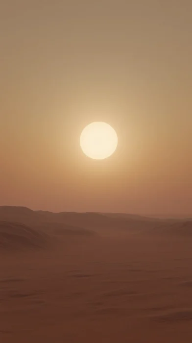 Endless Desert Landscape