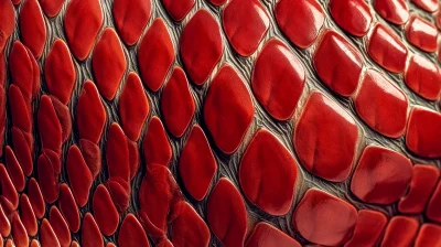 Red Rattlesnake Skin Pattern