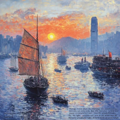 Tsim Sha Tsui Sunset