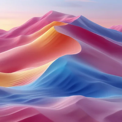 Vivid Dunes and Waves