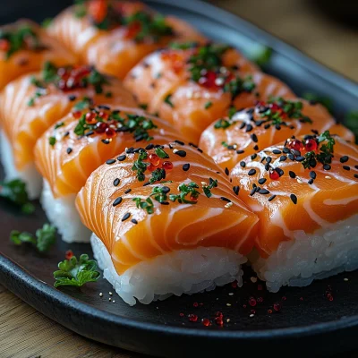 Salmon Sushi Delight