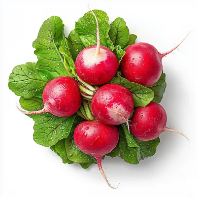 Fresh Radishes Cluster