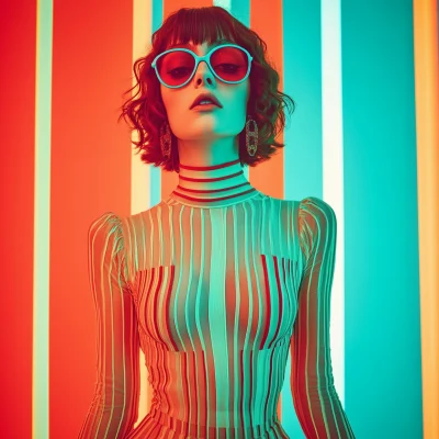 Retro Futuristic Woman