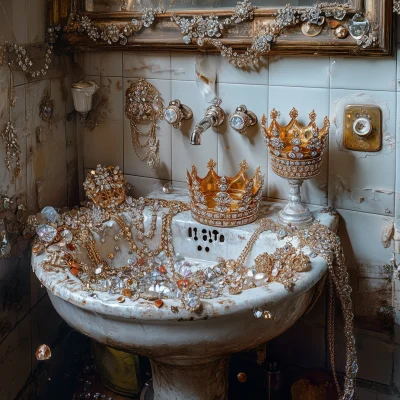 Contrast of Opulence and Decay