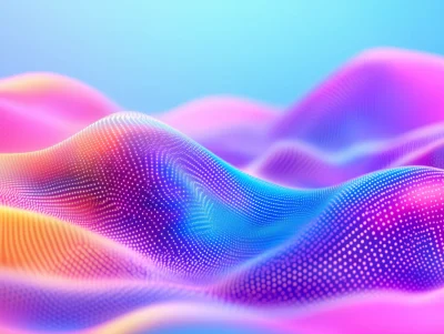 Modern Digital Abstract 3D Background