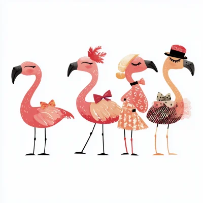 Flamingo Fashion Show