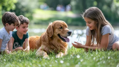 Retriever and Children