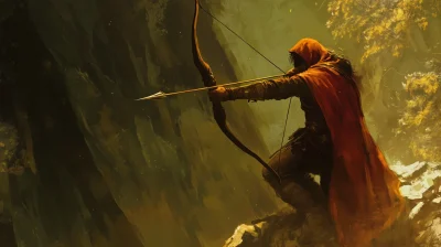 Longbow in Fantasy Realm