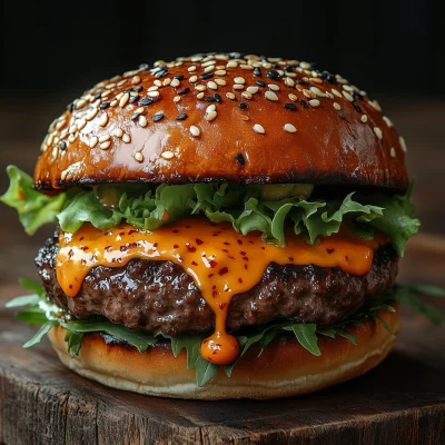 Gourmet Cheeseburger Delight