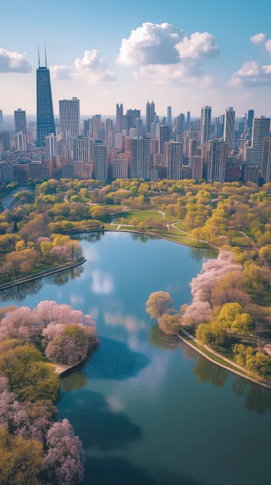 Chicago Skyline Panorama