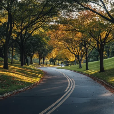 Roadside Park View