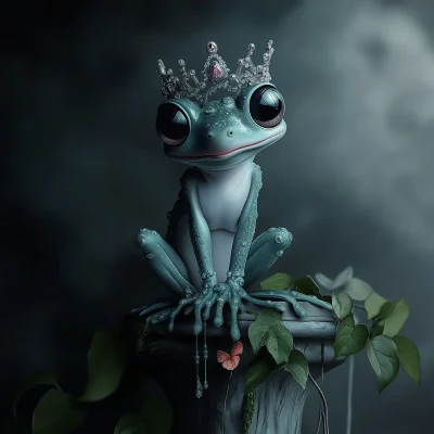 Whimsical Prince Frog