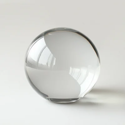 Clear Glass Ball