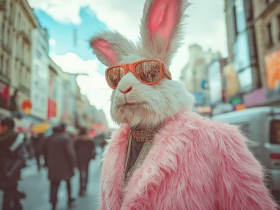 Whimsical Rabbit at Gran Via