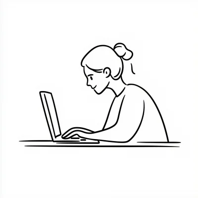 Woman at Desk