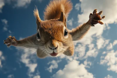 Skydiving Squirrel