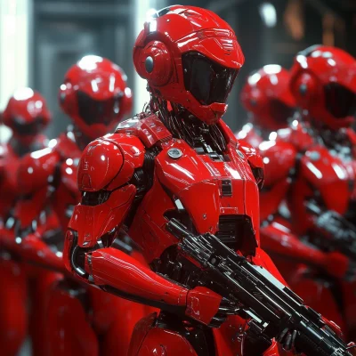 Futuristic Red Army