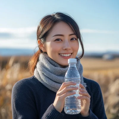 Beautiful Woman in Nature