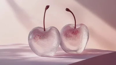 Crystal Textured Cherries