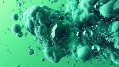 Colorful Paint Drops
