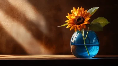 Morning Light and Sunflower