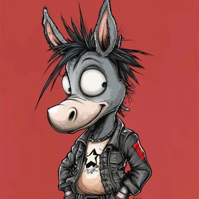 Punk Rock Donkey