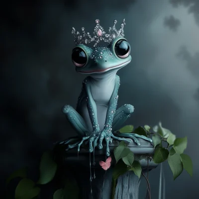 Whimsical Prince Frog