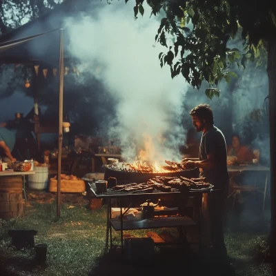 Barbecue Scene