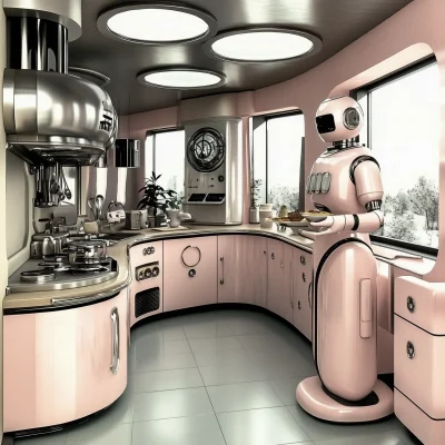 Futuristic Kitchen Design