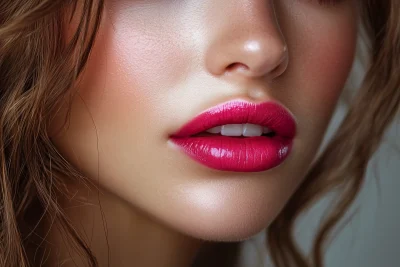 Beautiful Pink Lips