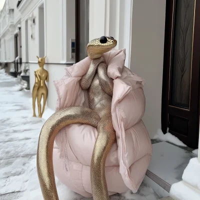 Cute Snakes in Jackets