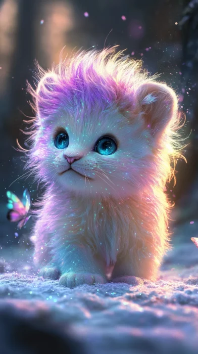 Magical Baby Lion