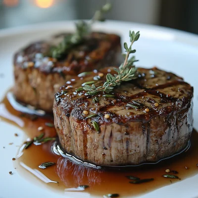 Romantic Fillet Mignon Dinner