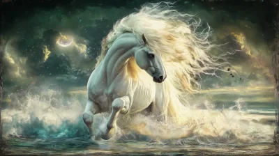 Ethereal Wild Horse