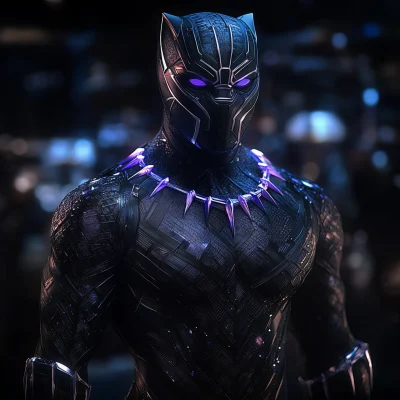 Unique Black Panther Suit