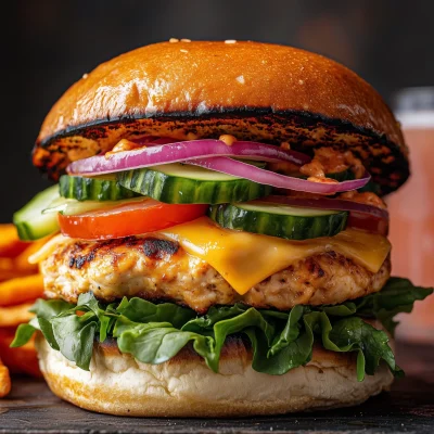 Summer Chicken Burger