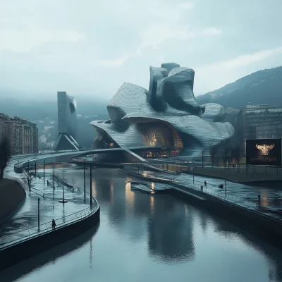 Futuristic Bilbao