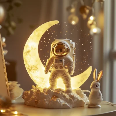 Astronaut Space Lamp