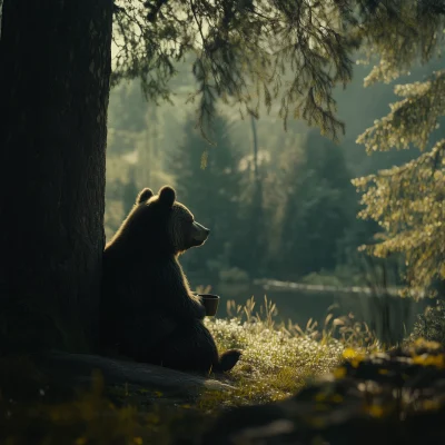 Bear in the Forest