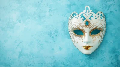 Timeless Venetian Carnival Mask