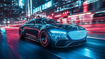 Cyberpunk Maybach S680