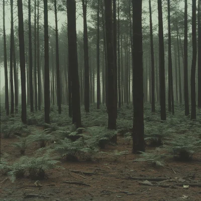 Pine Forest Serenity