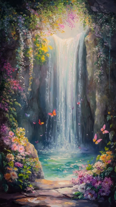 Dreamlike Waterfall