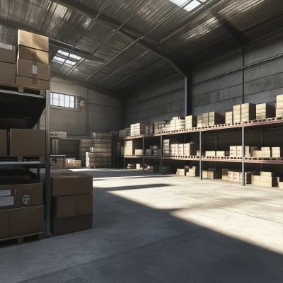 Modern Warehouse Interior