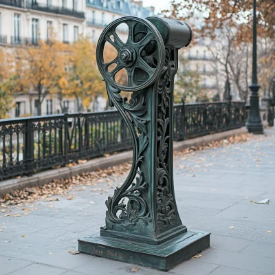 Art Nouveau Stand in Paris