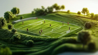 Miniature Football Field