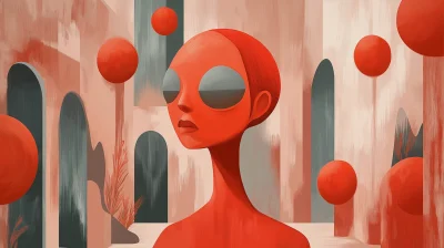 Cinematic Surrealistic Illustration